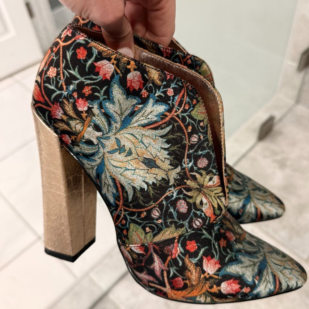 Just Cavalli Woman’s Satin Bootiez Size 39